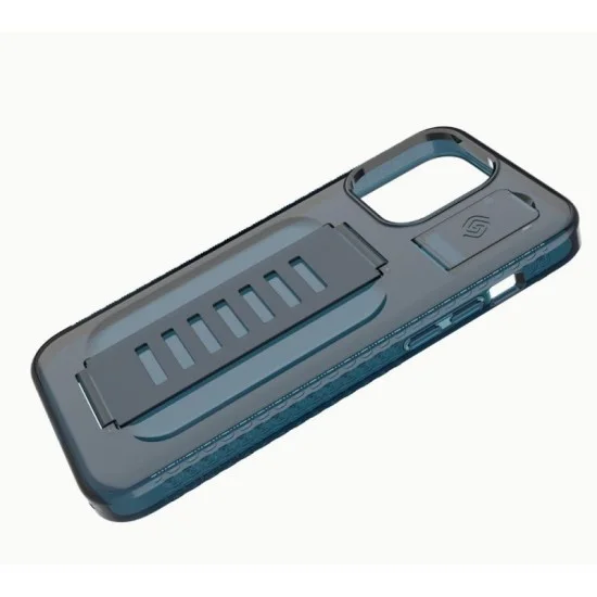 Cover Iphone 15 Pro Boost With Kickstand Grip2U (Blue)